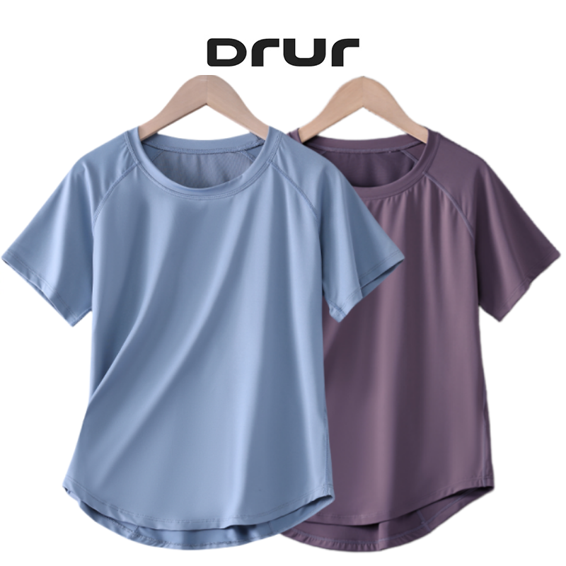 Compression Shirt Workout - DRUR T-shirt sportiva da donna manica