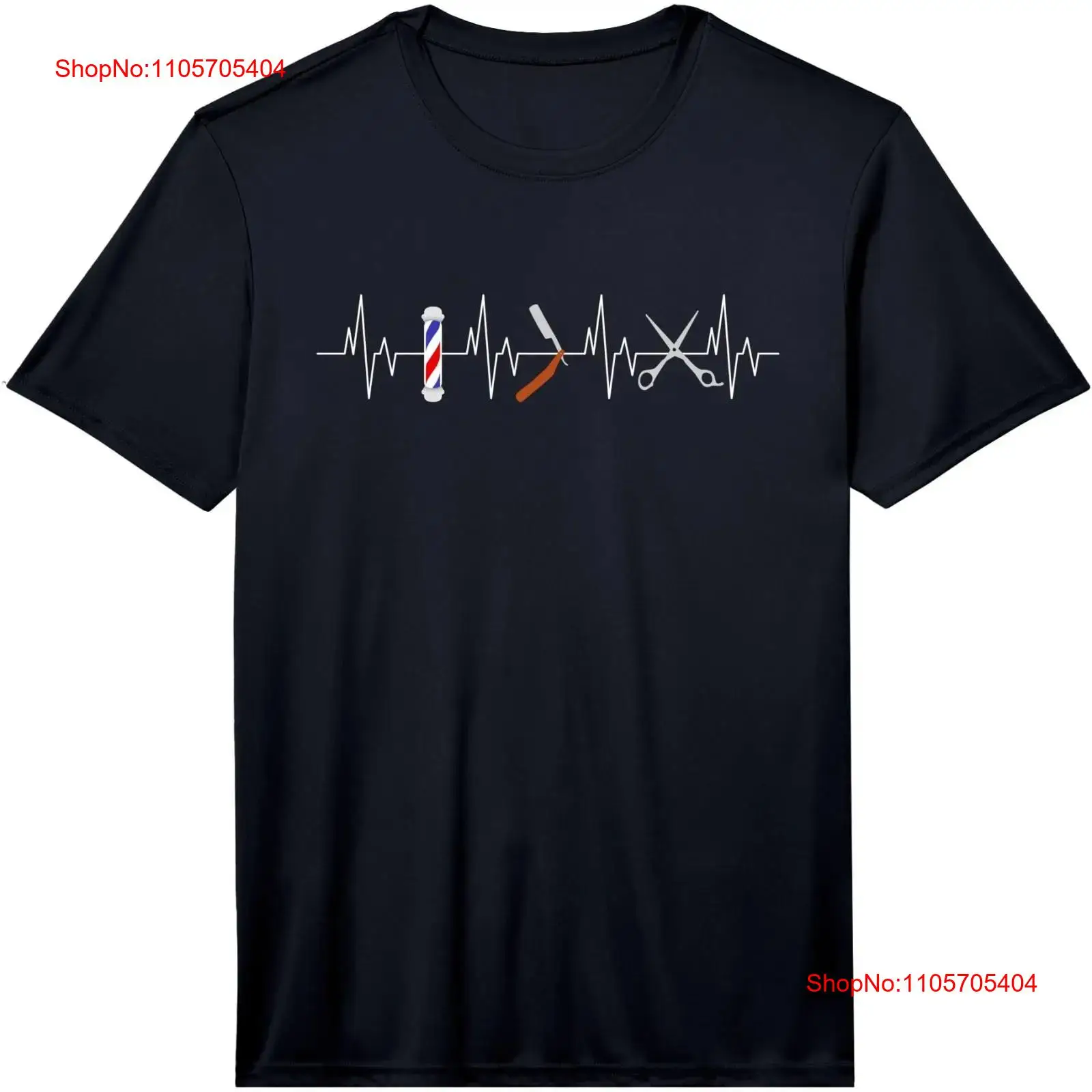 Men'S Fashion Haircuts - T-shirt divertente da barbiere con parrucchino,