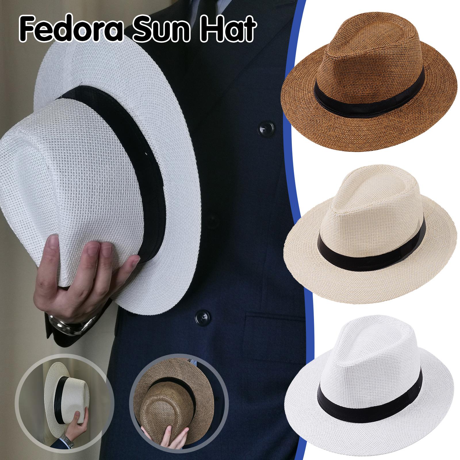 Mens Fashion Bucket Hat - Cappello Panama Estivo da Uomo in