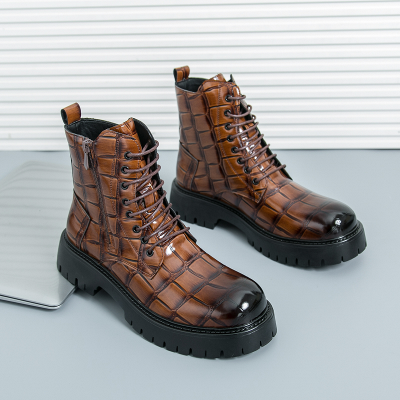 Men'S Fashion Brand - Stivaletti Chelsea moda uomo estate Nero