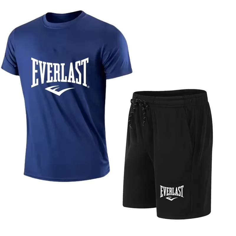 Men'S Fashion Brand - EVERLAST T-shirt e pantaloncini da uomo,