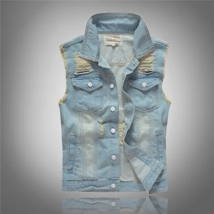 Men'S Fashion Vest With Jeans - LIBIELIY Primavera Autunno Nuovi Uomini di