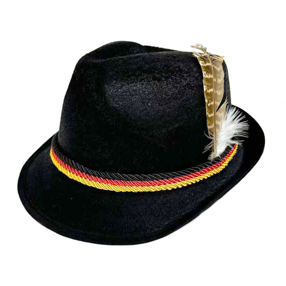 Mens Fashion Bucket Hat - Cappello Fedora Oktoberfest alla Moda con