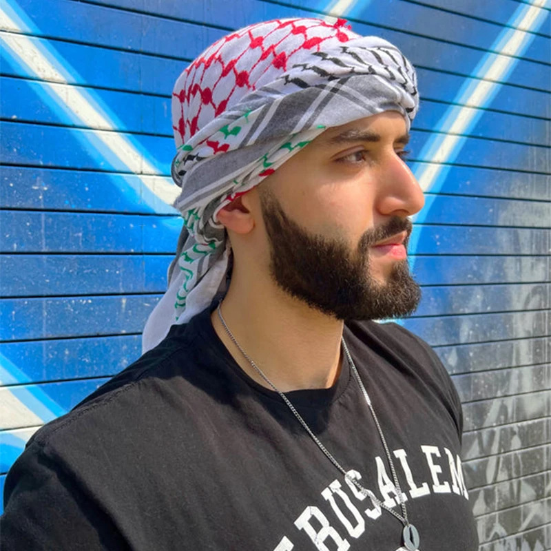 Mens Fashion Caps - Uomini arabi Piazza Keffiyeh Sciarpe Shemagh