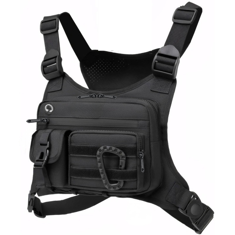 Tactical Vest Men - Borsa tattica unisex da petto per