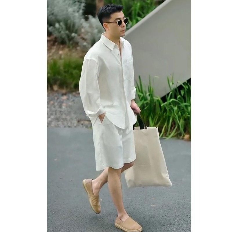 Mens Fashion Trends 2026 - Completo Estivo Casual da Uomo: Camicia
