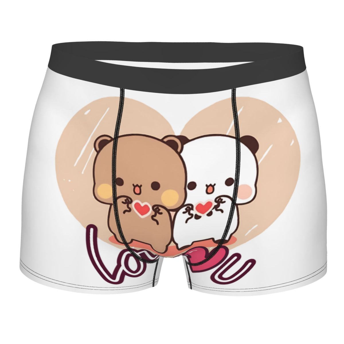 Men'S Fashion Underwear - Pantaloncini boxer Fashion Panda And Brownie,