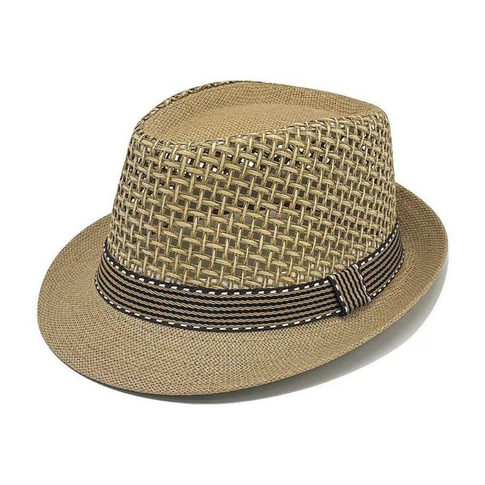 Mens Fashion Caps - Cappello Panama da Uomo a Tesa
