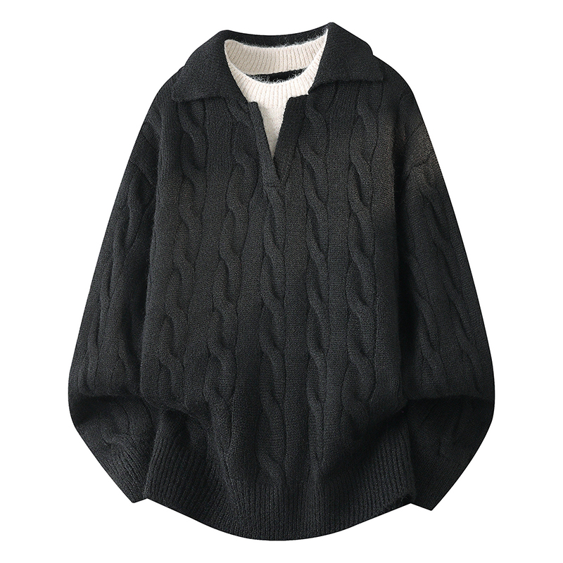 Mens Fashion Trends 2026 - Maglione Casual da Uomo Invernale 2026