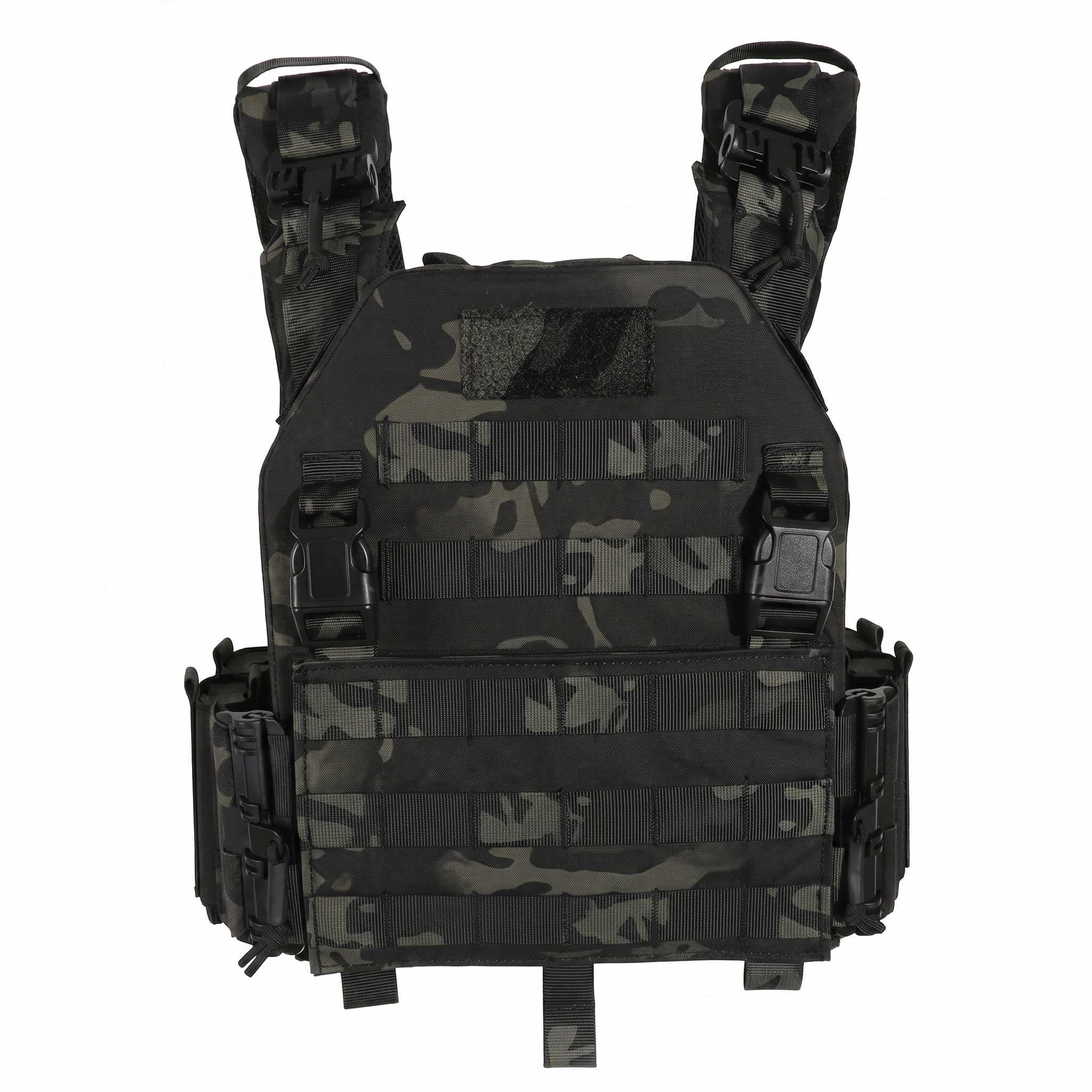 Tactical Vest Men - Gilet Tattico con Funzionalità Modulari Multifunzionali
