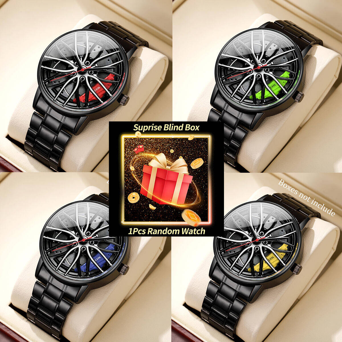 Fashion Mens Watches - 1PC Orologio Mistero A Sorpresa Cieco