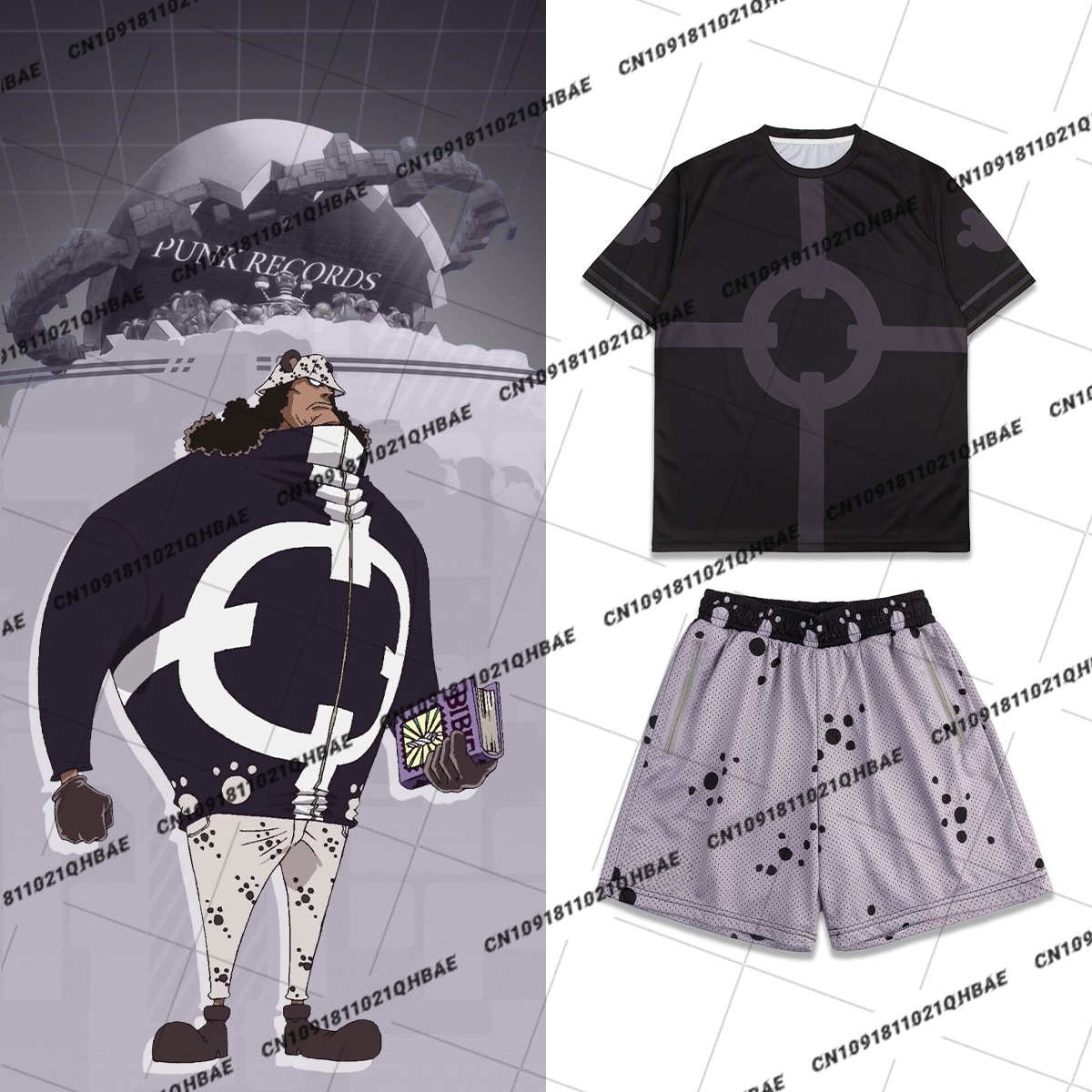 Mens Fashion Clothes - Nuovo Costume Cosplay Bartholemew Kuma di