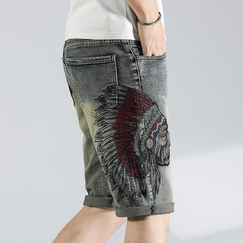 Jeans Pants Fashion Men - Pantaloni Jeans corti da uomo con