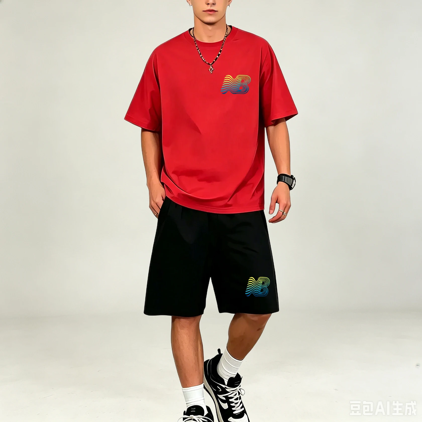 Mens Fashion Clothes - Set di T-shirt da uomo più
