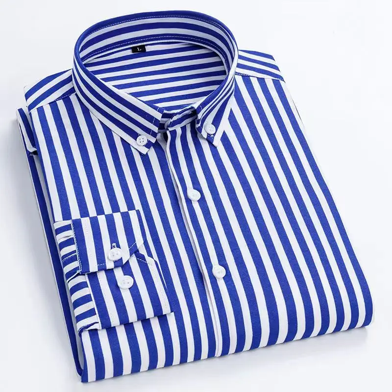Dress Shirt Non-Iron - Camicia a righe da uomo Camicie