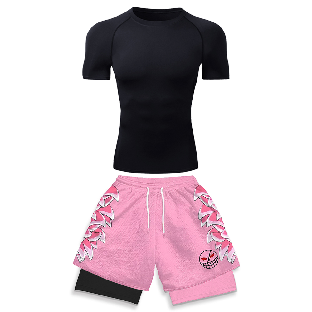 Compression Shirt Workout - Abbigliamento Sportivo ad Alta Elasticità per