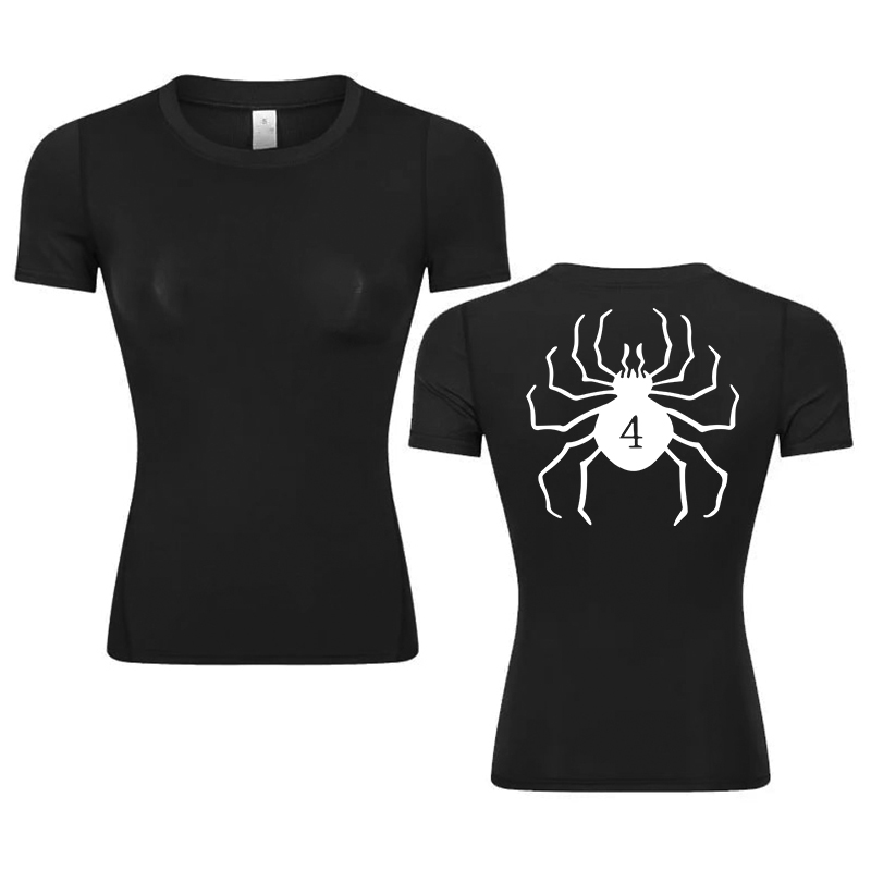 Compression Shirt Workout - Camicia a compressione con stampa grafica