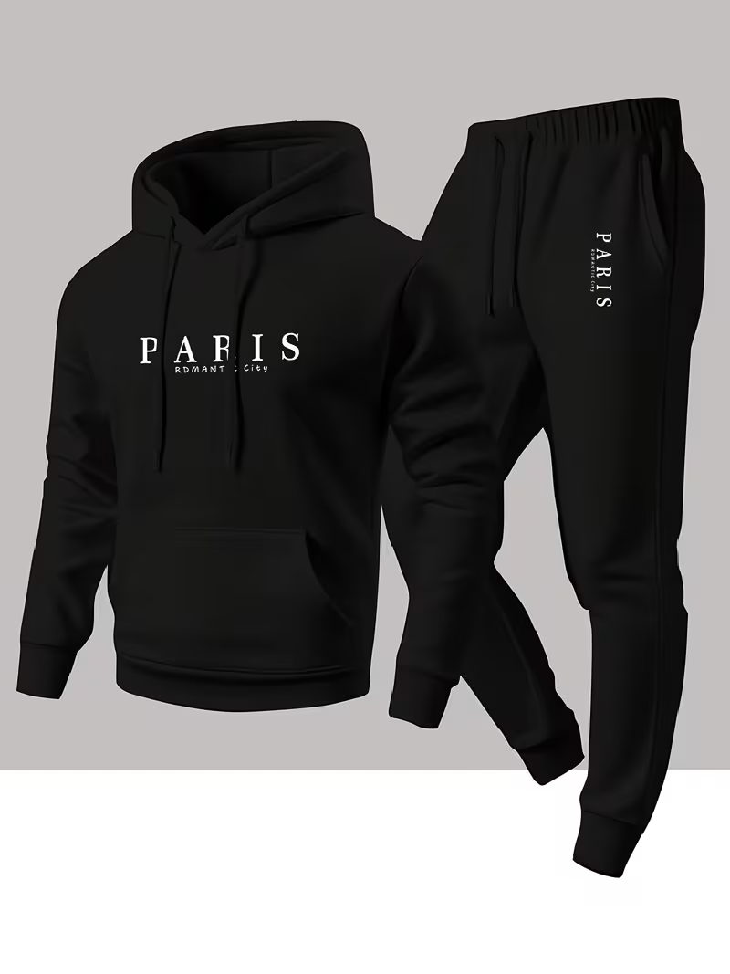 Paris Fashion Men - Paris Alphabet abbigliamento sportivo da uomo