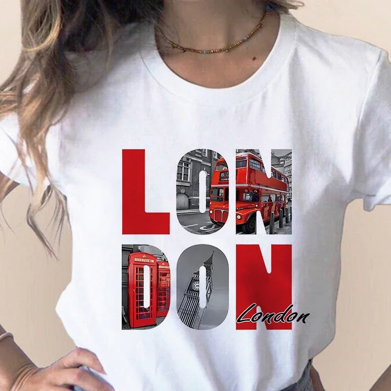 Paris Fashion Men - T-shirt stampata Fashion City Parigi Londra