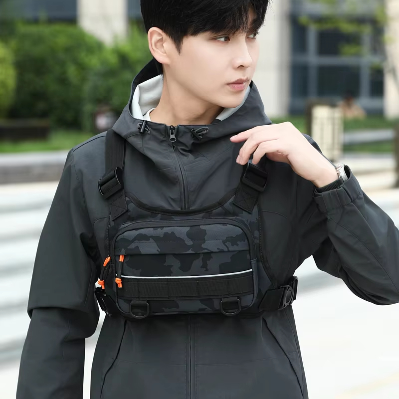 Tactical Vest Men - Gilet Tattico da Ciclismo con Zaino