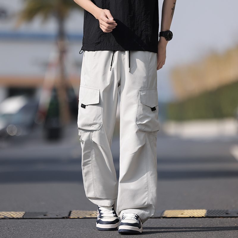 Cargo Jogger Pants - Pantaloni Cargo Jogger Coreani da Uomo,