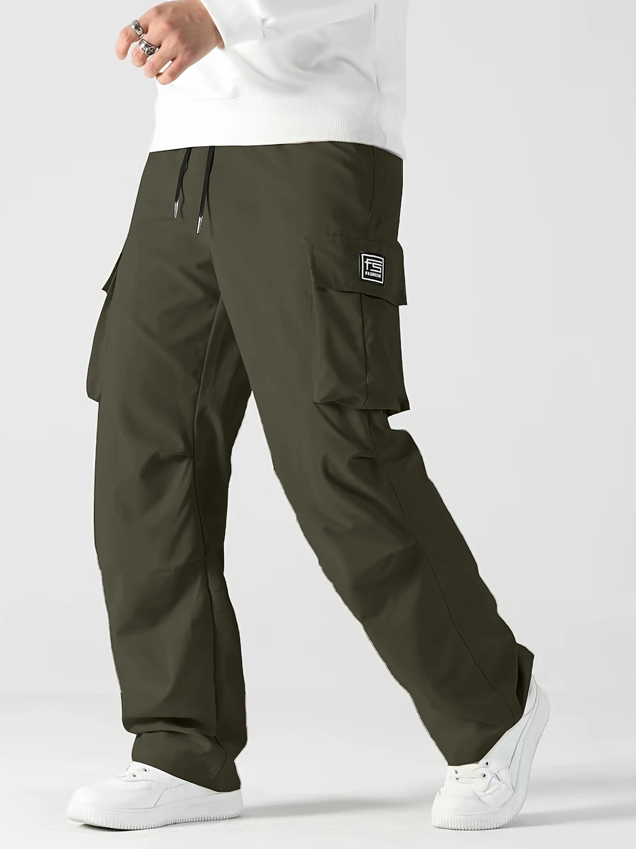 Cargo Jogger Pants - Pantaloni Casual da Uomo, Jogger Autunnali,