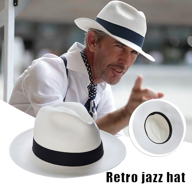Mens Fashion Bucket Hat - Cappello Panama classico per donna uomo