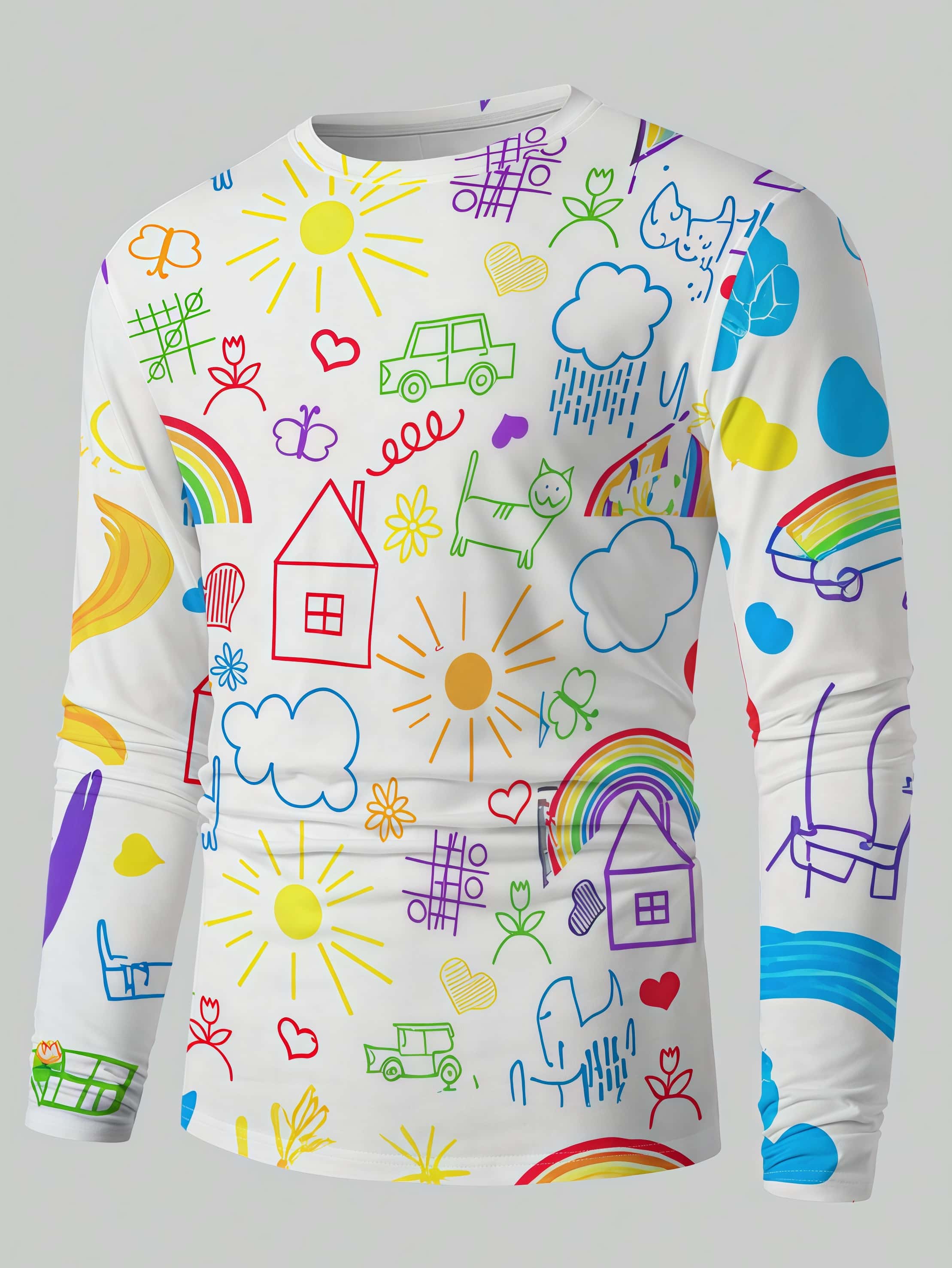 Men'S Fashion Trends - Nuova T-shirt 2026 a maniche lunghe