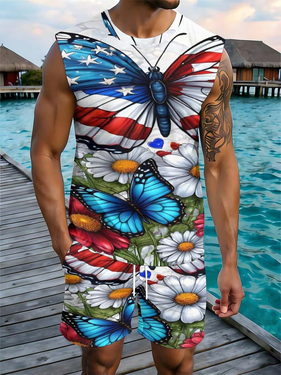 Mens Fashion Summer - Completo Casual Moda 2026 Europea e