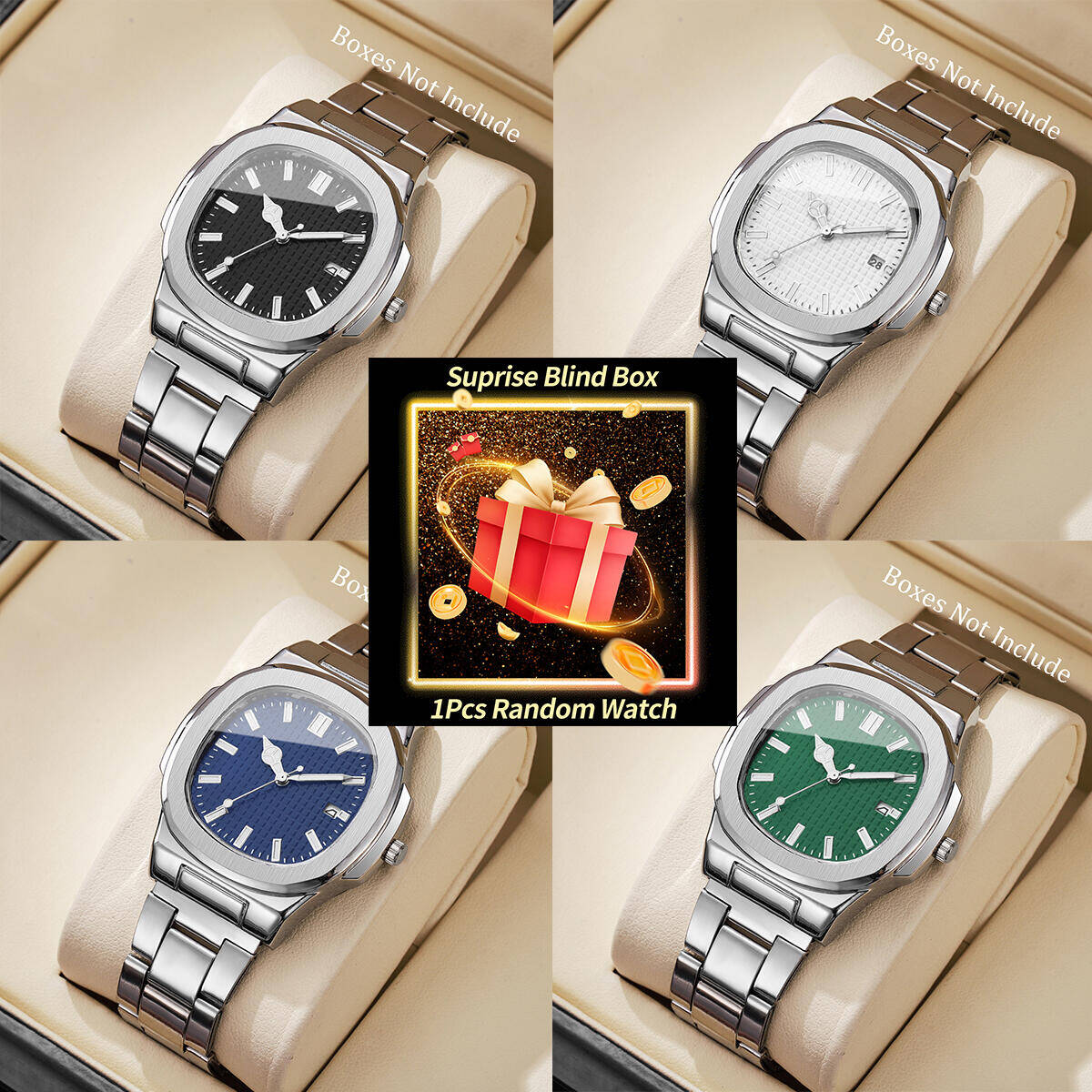 Fashion Mens Watches - 1PC Sorpresa Mistero Orologio Cieco Box-Fashion