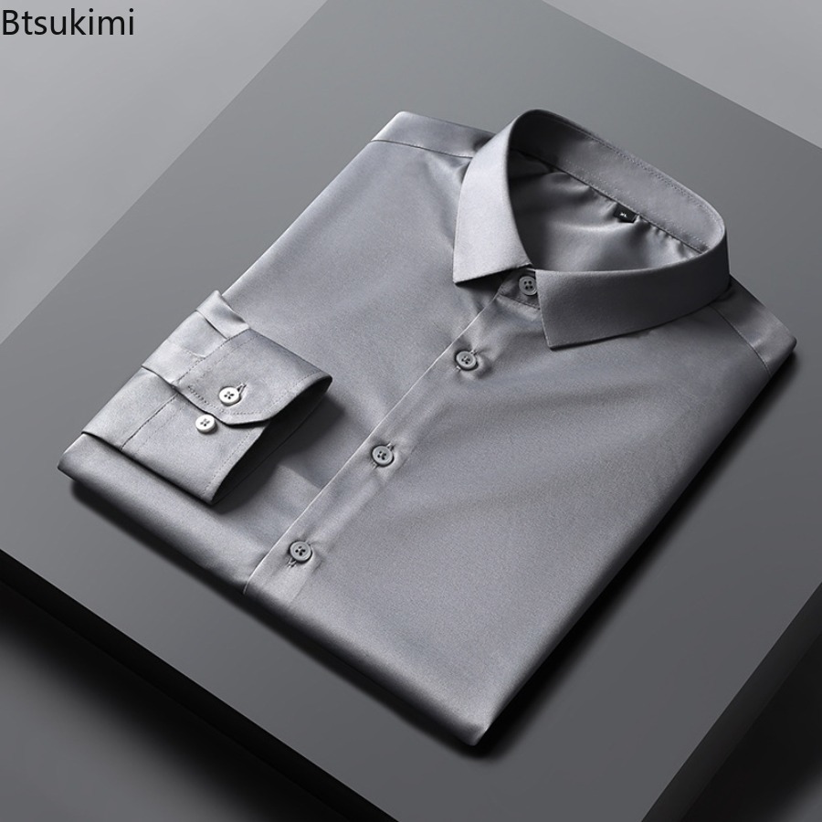Dress Shirt Non-Iron - Nuove Camicie da Uomo 2026 Anti-Piega