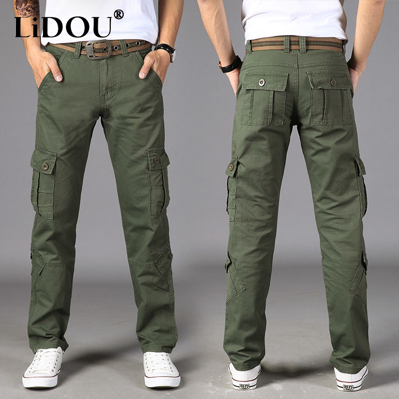 Estate nuovo colore solido tas - Cargo Jogger Pants recensione e prezzo