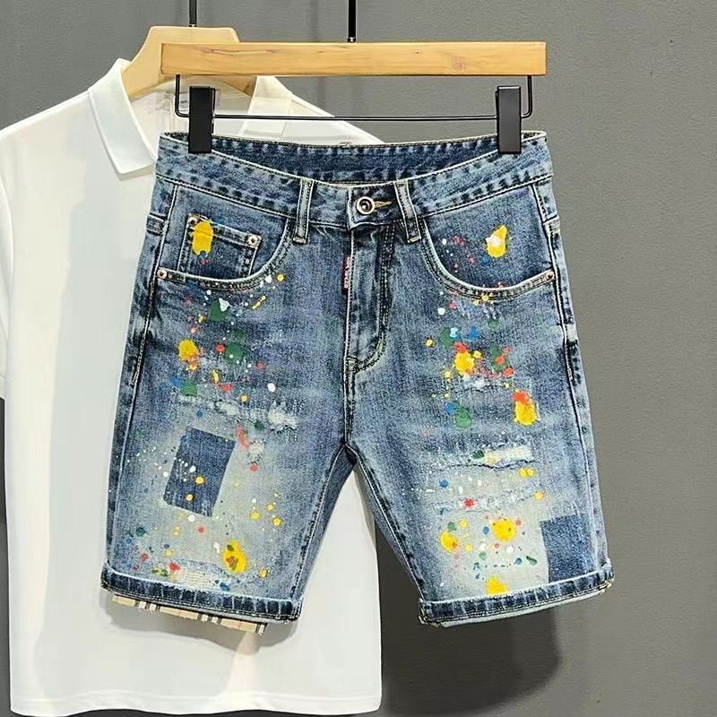 Pantaloni jeans corti da uomo  - Jeans Pants Fashion Men recensione e prezzo