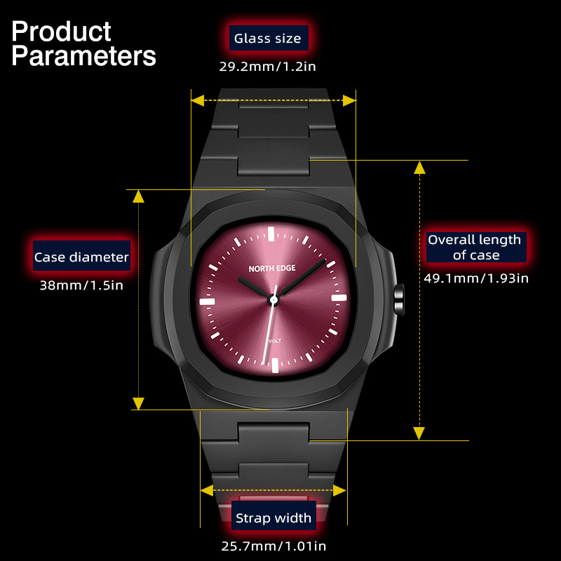 NORTH EDGE Orologio da uomo Nu - Fashion Mens Watches recensione e prezzo