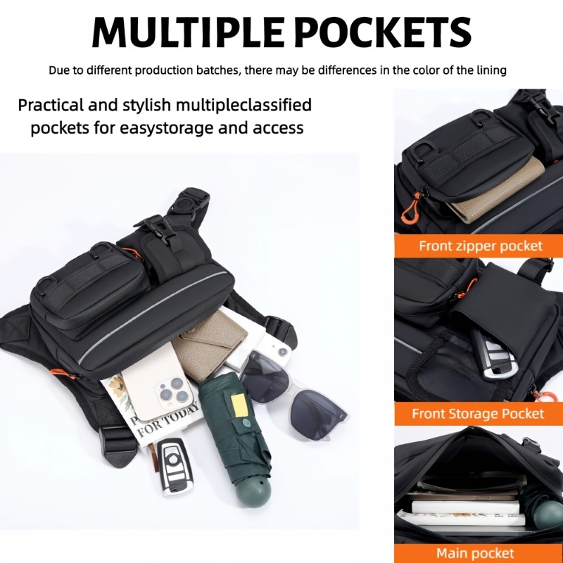 Borsa tattica da petto da uomo - Tactical Vest Men recensione e prezzo