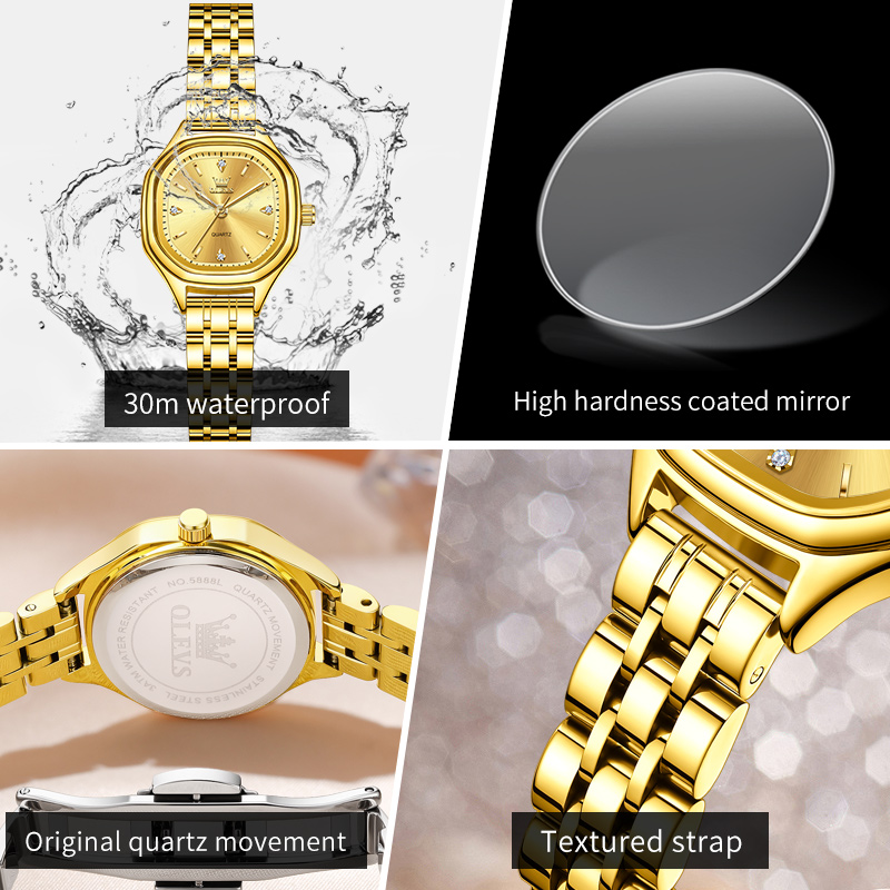 OLEVS 5888 Orologi da donna Or - Fashion Mens Watches recensione e prezzo