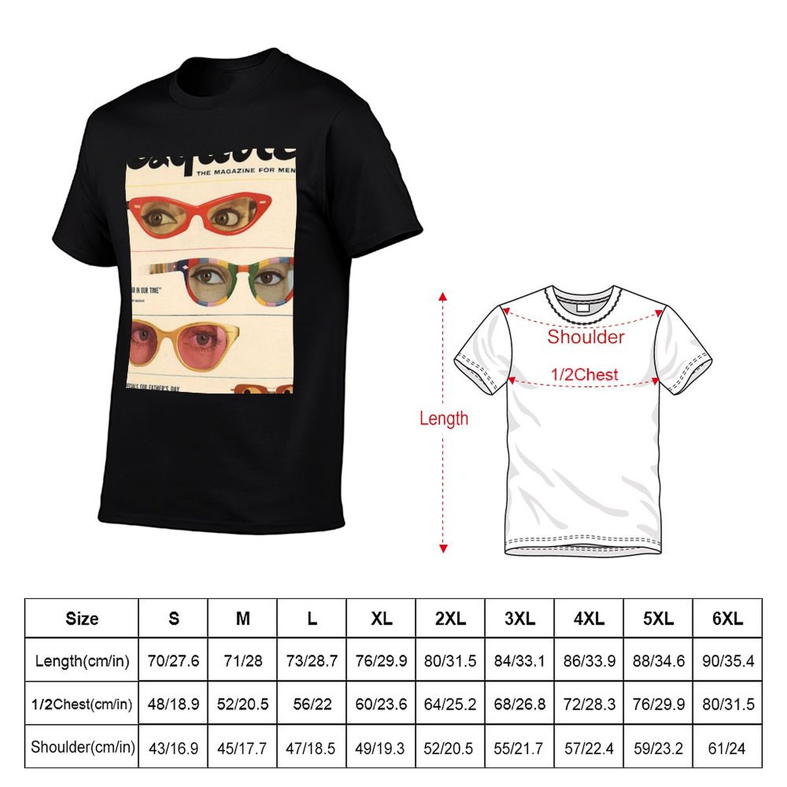 Esquire 1960s Magazine Sunglas - Men'S Fashion 1960S recensione e prezzo