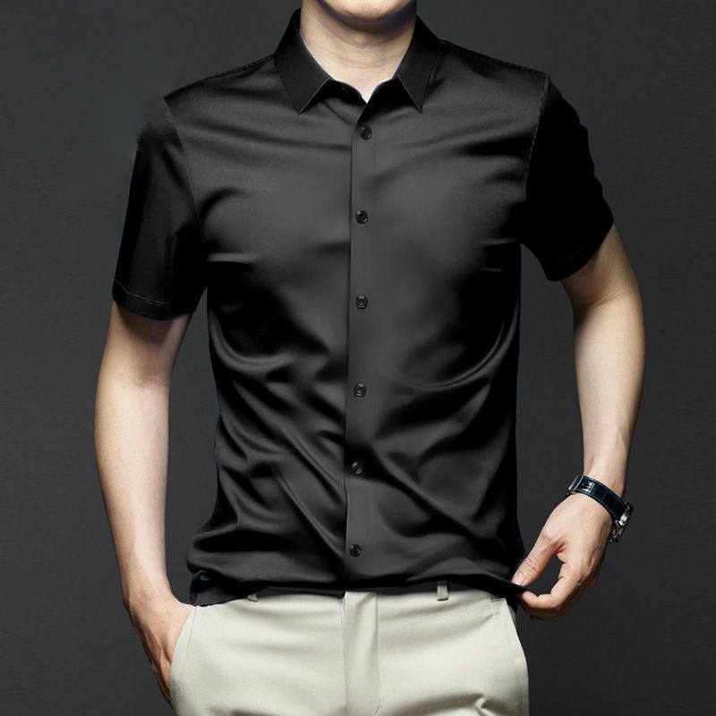 Camicia elegante da uomo 5XL M - Dress Shirt Non-Iron recensione e prezzo