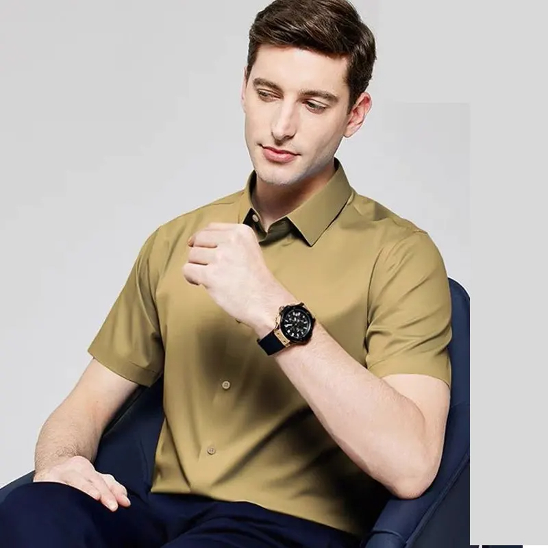 Camicia elegante da uomo 5XL M - Dress Shirt Non-Iron recensione e prezzo