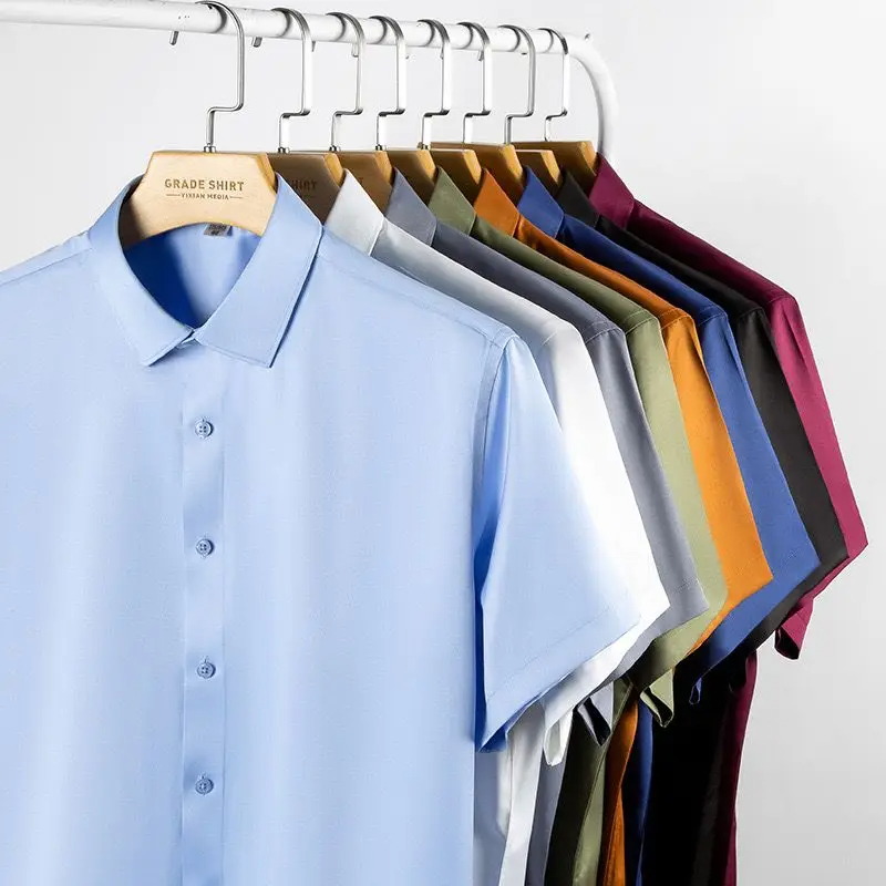 Camicia elegante da uomo 5XL M - Dress Shirt Non-Iron recensione e prezzo