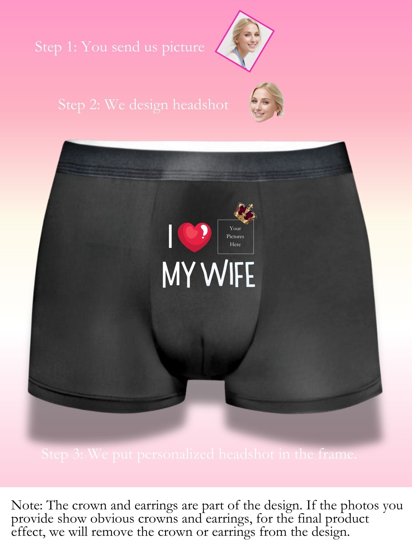Boxer personalizzati I LOVE MY - Men'S Fashion Underwear recensione e prezzo