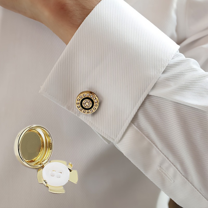 1/2 Pezzi Gemelli Neri con Str - Dress Shirt Non-Iron recensione e prezzo