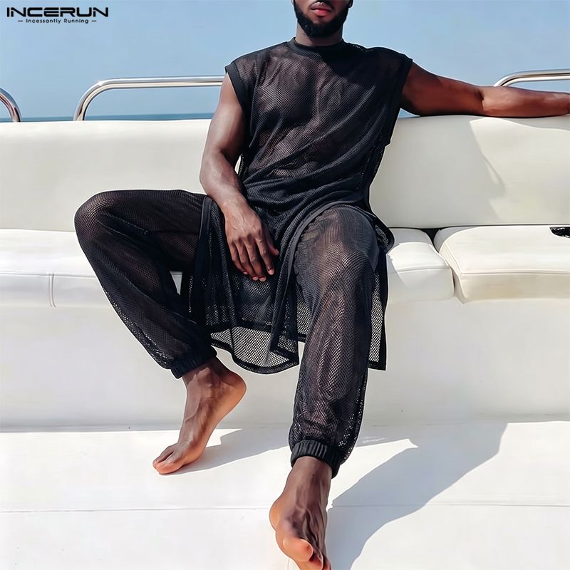 INCERUN Completi da Uomo in Re - Mens Fashion Summer recensione e prezzo