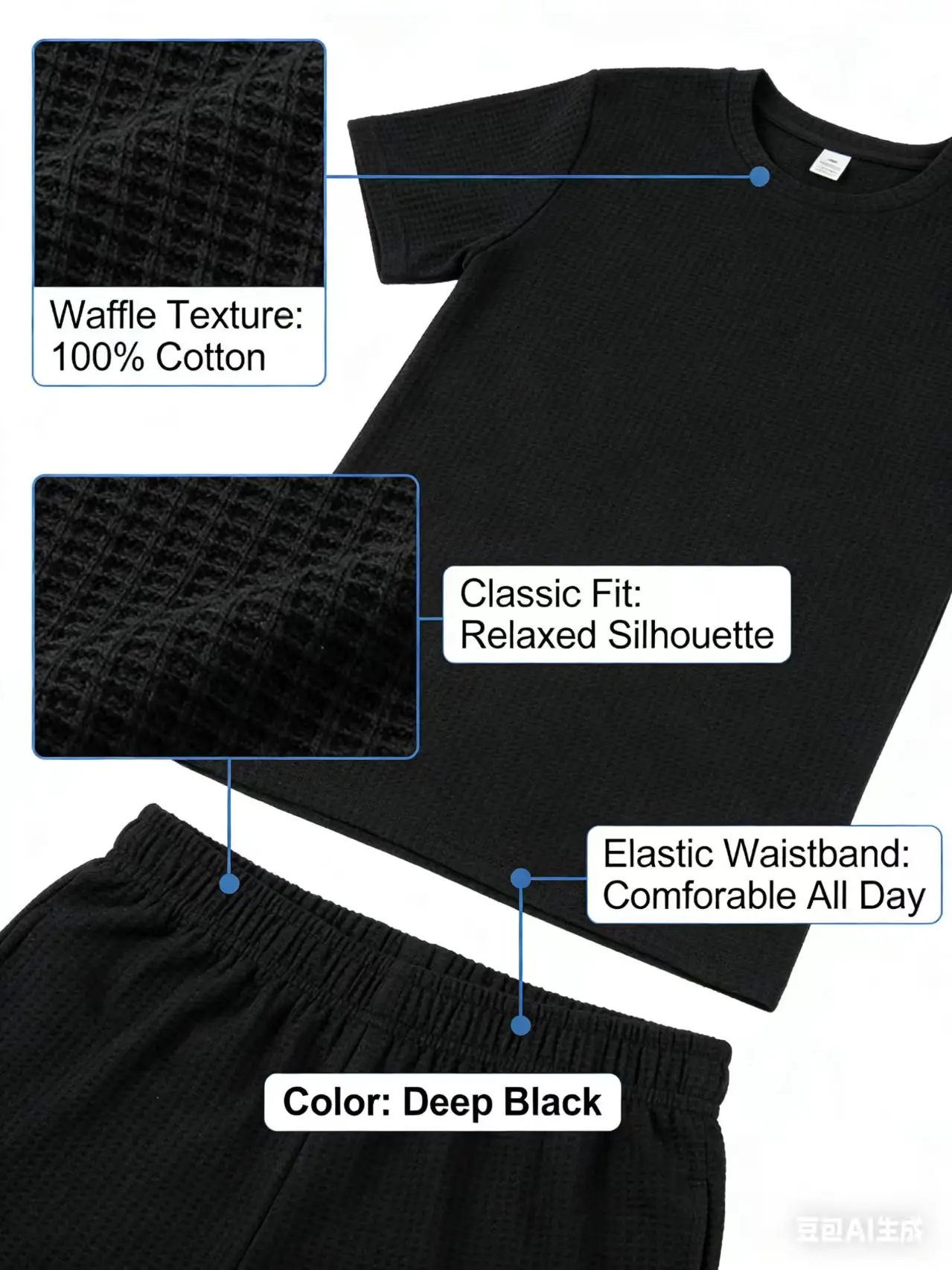 Set estivo da uomo a maniche c - Mens Fashion Clothes recensione e prezzo