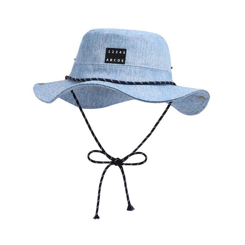 Cappello da pescatore in denim - Mens Fashion Bucket Hat recensione e prezzo