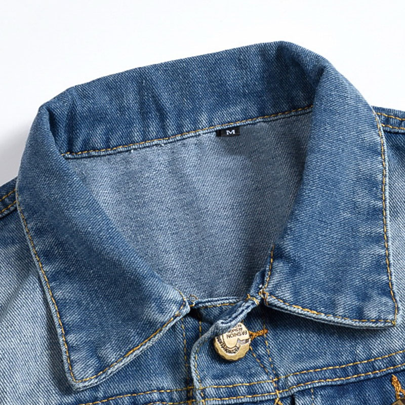 Gilet in denim da uomo taglie  - Men'S Fashion Vest With Jeans recensione e prezzo