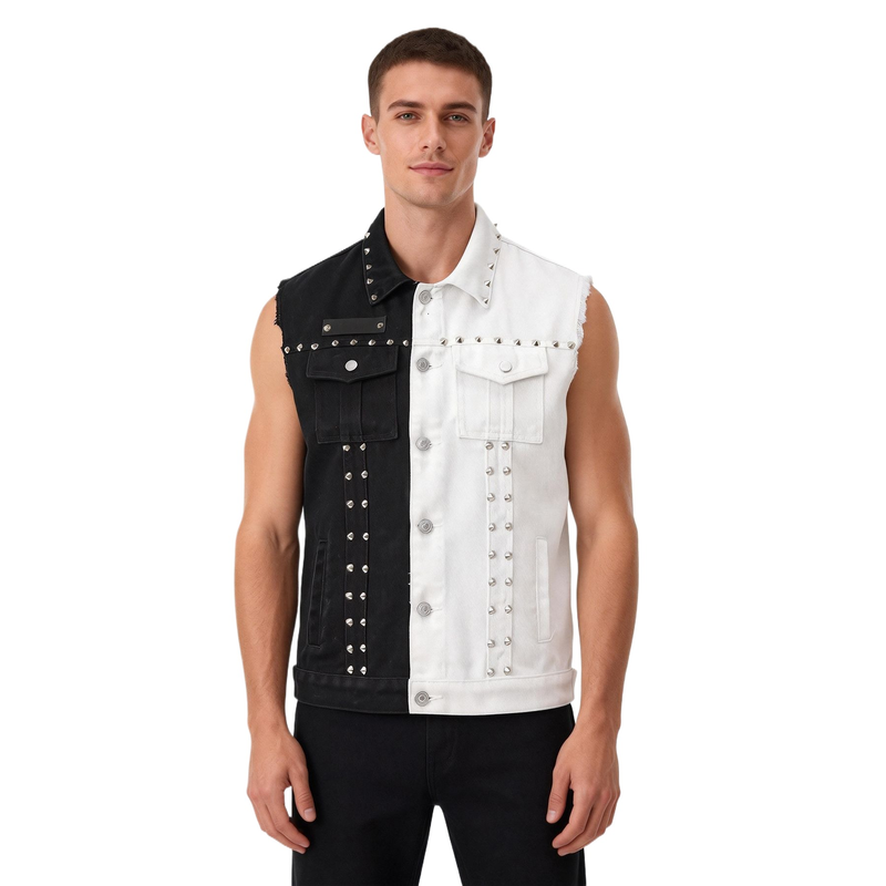 Gilet in denim stile punk da u - Men'S Fashion Vest With Jeans recensione e prezzo