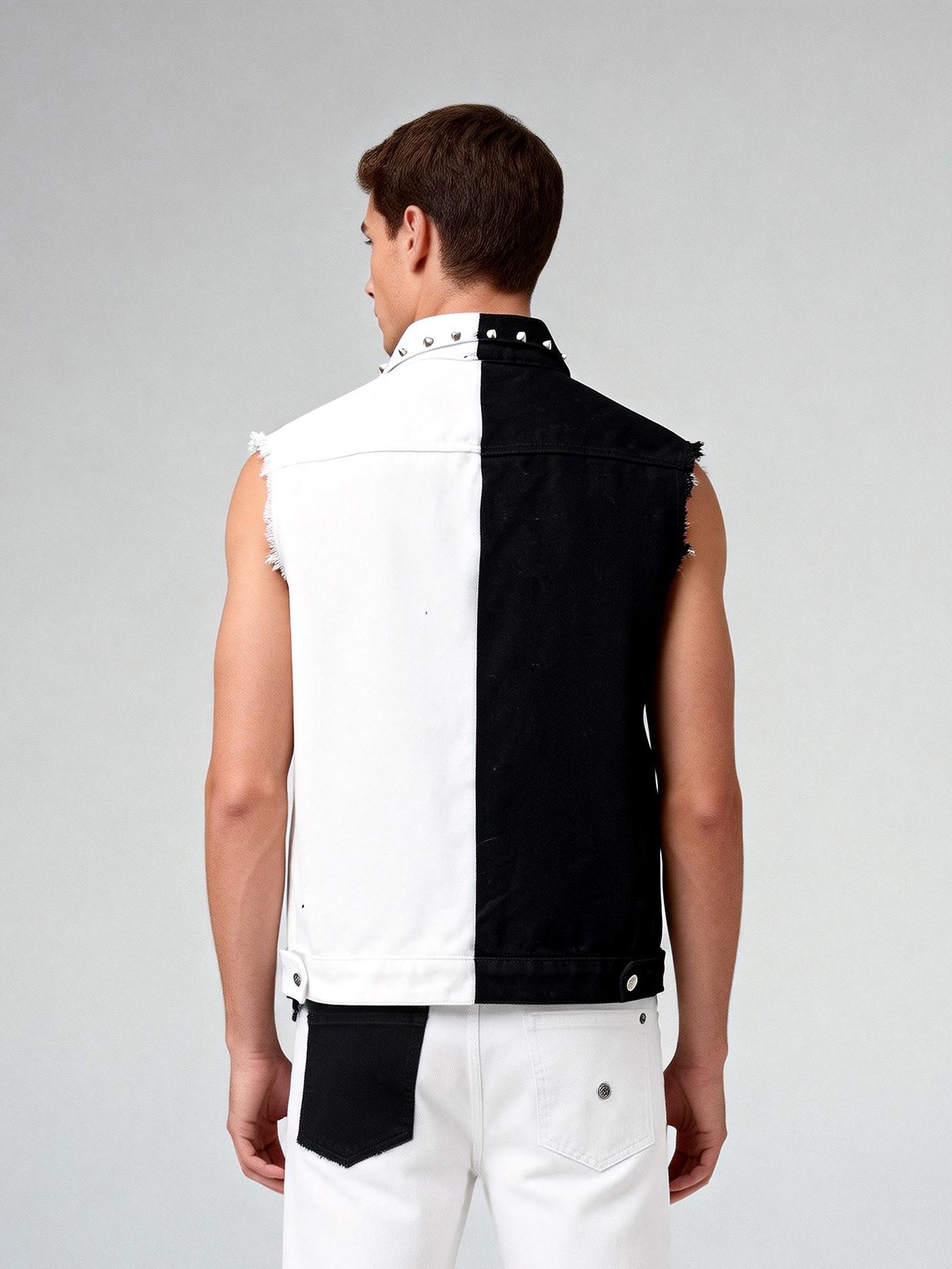 Gilet in denim stile punk da u - Men'S Fashion Vest With Jeans recensione e prezzo