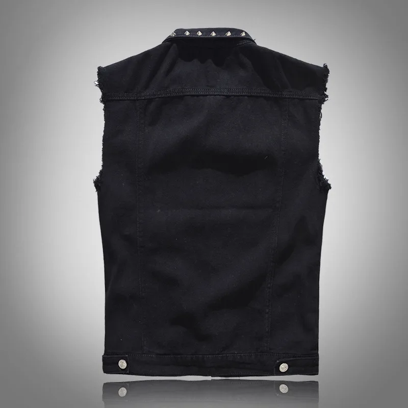 Gilet in denim da uomo con riv - Men'S Fashion Vest With Jeans recensione e prezzo