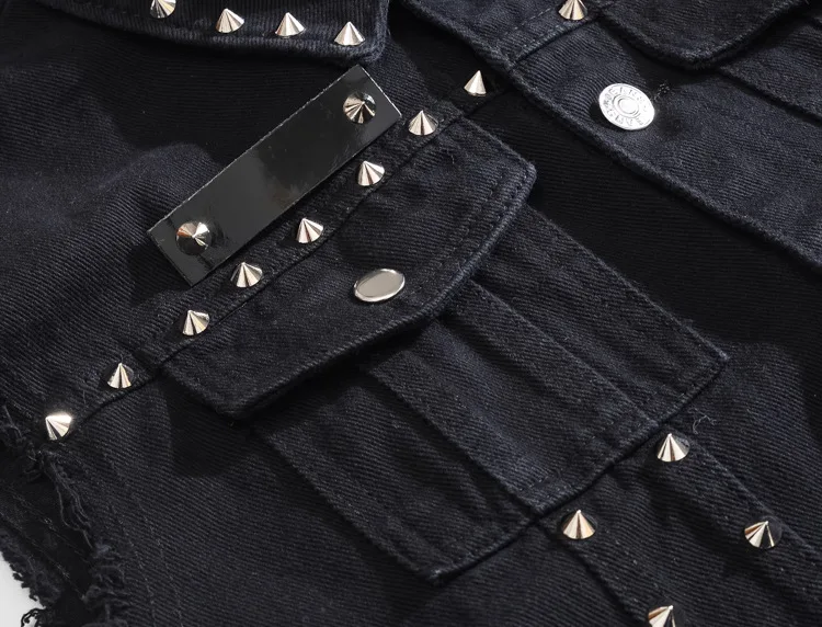 Gilet in denim da uomo con riv - Men'S Fashion Vest With Jeans recensione e prezzo